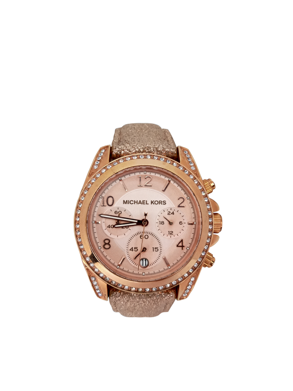 MICHAEL KORS Blair Chronograph Ladies Crystal Ladies - MK5461
