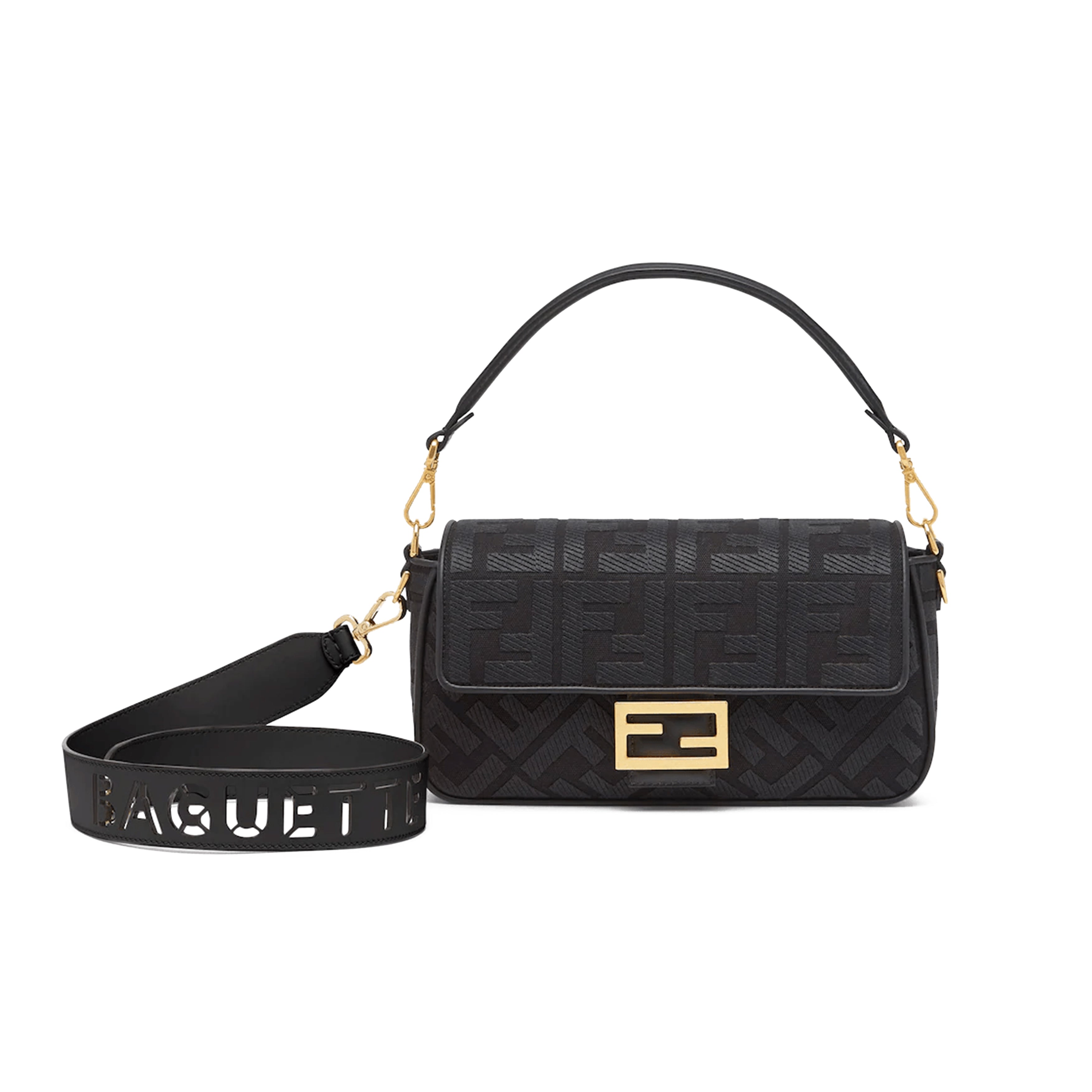 Fendi Baguette Canvas Bag